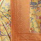 Rajwada Beige Silk Blend Floral Printed Saree For Women