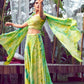Rajwada - Multi Color Stitched Lehenga