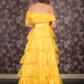 Rajwada Bright Yellow Net Semi-Stitched Lehenga with Embroidered Unstitched Blouse for Women