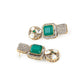 Rajwada White And Green Alloy Jewellery Set For Women