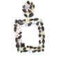 Rajwada Black Embellished Dangler Earring For Women