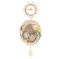 Rajwada White Dangler Earring With Birdie For Women
