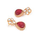 Rajwada White And Red Alloy Jewellery Set For Women
