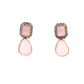 Rajwada Women Pink Choker Jewellery Set