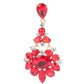 Rajwada Red Faux Stones Dangler Earring For Women