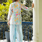 Rajwada Multi Color Muslin Printed Indo Western Co Ord Set For Women