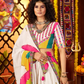 Rajwada White Silk Blend Printed Semi-Stitched Lehenga For Women
