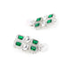 Rajwada White And Green Alloy Jewellery Set For Women