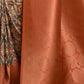 Rajwada Orange Soft Silk Woven Saree With Unstitched Blouse For Women