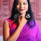 Rajwada Purple Cotton  Saree  With Unstitched Blouse for Women