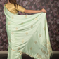 Rajwada Light Green Woven Silk Blend Saree With Unstitched Blouse For Women