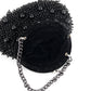 Rajwada Women Black Beaded Mindful Batuwa Bag