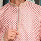 Rajwada Multi Printed Cotton Traditional Kurta Set For Men