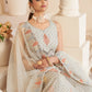 Rajwada White Georgette Embroidered Semi Stitched Lehenga With Unstitched Blouse for Women