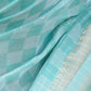 Rajwada Sky Blue Silk Blend Woven Saree For Women