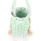 Rajwada Light Green Embroidered Potli Bag For Women