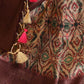 Rajwada Purple Soft Silk Woven Saree With Unstitched Blouse For Women