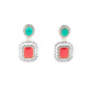 Rajwada Women Stylish Multicolored Kundan Necklace Set