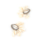 Rajwada Women White Seashell Necklace Set With Earrings