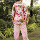 Rajwada Multi Color Muslin Printed Indo Western Co Ord Set For Women