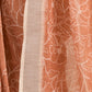 Rajwada Beige Cotton Linen Zari Work Saree For Women