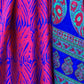 Rajwada Pink Satin Printed Saree With Unstitched Blouse For Women