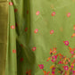 Rajwada Light Green Cotton Blend Printed Saree For Women