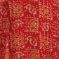 Rajwada Red Viscose Printed Kurta For Women
