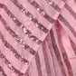 Light Pink Georgette Embellished Saree