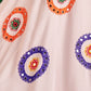 Rajwada White Viscose Cotton Embroidered Semi-Stitched lehenga With Stunning Tassels For Women