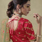 Rajwada Green Georgette Embroidered Elegant Saree For Women