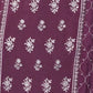 Rajwada Mauve Chiffon Embroidered Semi Stitched Kurta Set For Women