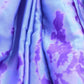 Rajwada Purple Satin Printed Saree With Unstitched Blouse For Women