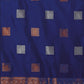 Rajwada  Dark Blue Silk Blend Woven Saree For Women