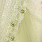 Pista Green Soft Net Embellished Saree