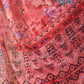 Rajwada Magenta Linen Cotton Printed Saree For Women