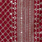 Rajwada Maroon Chinon Embroidered Stitched Kurta Set For Women