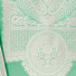 Rajwada Green Organza Embroidered Semi-Stitched Kurta Set For Women