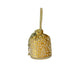 Rajwada Mustard Suede Embellished Potli For Women