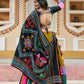 Rajwada Multicolor Rayon Printed Stitched Lehenga With Blouse For Women