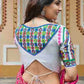 Rajwada Multicolor Cotton Printed Stitched Lehenga With Blouse For Women