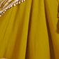 Rajwada Green Viscose Cotton Embroidered Semi-Stitched Lehenga Choli For Women