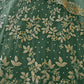 Rajwada Green Embroidered Soft Net Semi Stitched Lehenga With Blouse For Women