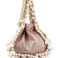 Rajwada Peach Gliter Embellished Potli For Women
