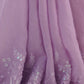 Rajwada Pink Crushed Tissue Embroidered Saree With Unstitched Blouse For Women
