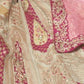 Rajwada Gold Organza Embellished Semi-Stitched Lehenga With Unstitched Blouse For Women