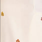Rajwada White Cotton Embroidered Stitched Kurta For Men