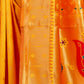 Rajwada Mustard Silk Blend Woven Pithani Saree For Women