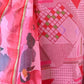 Rajwada Pink Viscose Printed Stitched Kurta Set For Women