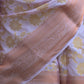 Rajwada Light Pink Woven Soft Silk Saree with Unstitched Blouse for Women